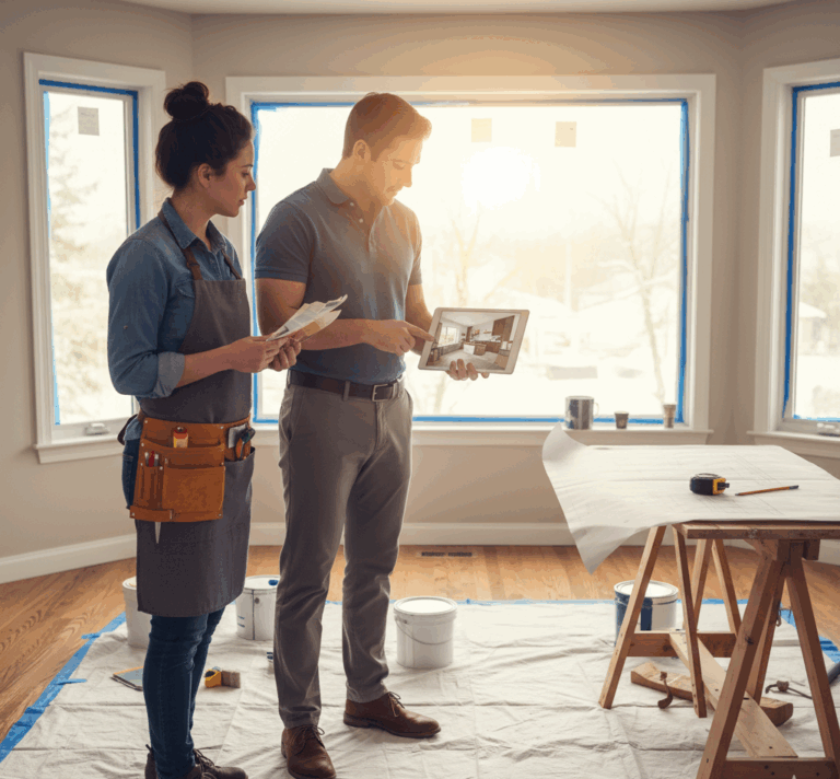 collaboration agent immo et artisan