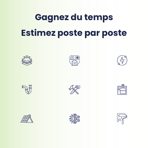 gagnez du temps en estimant poste par poste